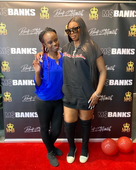 Nana Araj and Ms Banks